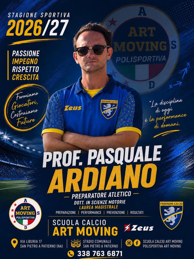 Prof. Pasquale Ardiano — Preparatore Atletico